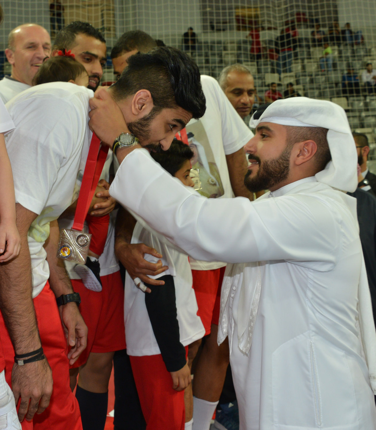  خالد بن حمد يهنئ القيادة الرشيدة بوصول منتخب اليد لمونديال فرنسا
