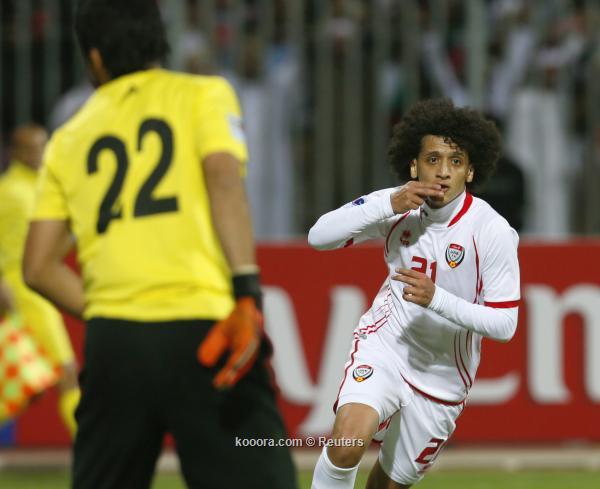 عموري يتصدر قائمة أفضل اللاعبين في مسابقة دوري دوري الخليج العربي