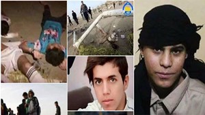 بالفيديو :فتى "داعشي" يرتكب جريمة مروعة داخل ملعب كرة قدم