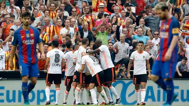 مواجهة نارية بين برشلونة وفالنسيا في نصف نهائي كأس الملك